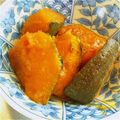 マるもりOOSUGA's cooksnap of when they made 冷凍かぼちゃで即席暖か～煮物.