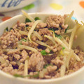 あさみ1979's cooksnap of when they made もやしとニラのひき肉炒め.