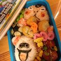ちゅけとなしゃのママ's cooksnap of when they made 妖怪ウォッチ おならず者 キャラ弁 簡単.