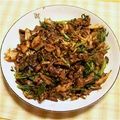 miyokoみよこ's cooksnap of when they made ✿牛肉としめじの❀醤油バルサミコ✿ソテー.