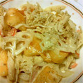 nerolincon's cooksnap of when they made 簡単♪ 蓮根と榎茸と蟹カマのマヨポン和え.