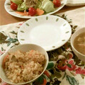 ちいろ嬢's cooksnap of when they made 簡単！きのこの五目炊き込みご飯.