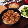 えみ_____'s cooksnap of when they made 簡単！やわらかくガッツリ味が絡む生姜焼き.
