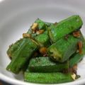 そらうた's cooksnap of when they made オクラのにんにく炒め.
