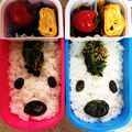 りょーみー's cooksnap of when they made キャラ弁その２.