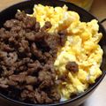 acc09's cooksnap of when they made 甘辛♪うちの肉そぼろ.