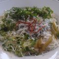 スタイリッシュママ's cooksnap of when they made しらすと香味野菜たっぷりのっけサラダ素麺.