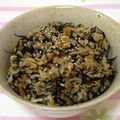 はやみちゃん's cooksnap of when they made ひじきの炊き込みご飯.