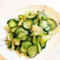ちはるき27's cooksnap of when they made 白菜ときゅうりのサラダ…ごまドレ….