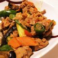 うえだｋ's cooksnap of when they made 豚肉となすとキャベツの辛味噌炒め.