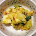 kotorikiko's cooksnap of when they made ♧ココナッツオイルの南瓜と林檎のサラダ♧.