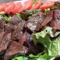 マチャラブ's cooksnap of when they made 牛ステーキのサラダ仕立て　バルサミコ風味.