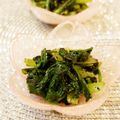 ＊＊rose＊＊'s cooksnap of when they made 甘くて美味しい小松菜の胡麻和え.