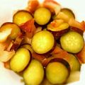 あやかんぱり's cooksnap of when they made サツマイモとりんごのレモン煮.