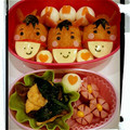 アンブー's cooksnap of when they made ＊キャラ弁＊　お正月に♪うまさんのお稲荷.