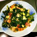 ♪sun♪sun♪'s cooksnap of when they made 簡単！ ツルムラサキのベーコン炒め.