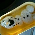 みっちゃんままん◆'s cooksnap of when they made キャラ弁☆意外と簡単☆アナ雪のオラフ♪.