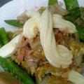 maruru-nn's cooksnap of when they made いんげんとかまぼこの卵とじ.