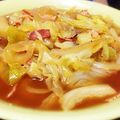 べーちゃん★'s cooksnap of when they made 風邪の時！簡単野菜たっぷりスープうどん☻.