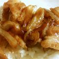 しまうま♪'s cooksnap of when they made ガッツリ食べたい☆豚とろ丼.