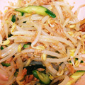 れお＆ゆらママ's cooksnap of when they made もやしときゅうりの韓国風.