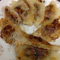 たいち☆まま's cooksnap of when they made 母直伝、白菜と椎茸が決め手！白菜ニラ餃子.