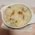 mar927's cooksnap of when they made 【簡単リメイク】ホワイトシチューでドリア.