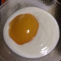 K/S's cooksnap of when they made 桃缶で美味★目玉焼き？ヨーグルト.