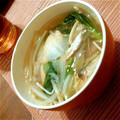 やん＠時短研究中's cooksnap of when they made ★鶏ハムとほうれん草のオイスタースープ★.