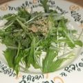 きらり流れ星's cooksnap of when they made ごま油香る＊水菜♪.
