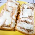 ♡mana's cooksnap of when they made マヨ無し！簡単ツナチーズトースト.