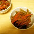 テディー１'s cooksnap of when they made やさしいきんぴらごぼう.