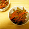 テディー１'s cooksnap of when they made やさしいきんぴらごぼう.