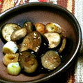 bichoku's cooksnap of when they made ネギとナスの南蛮炒め.