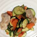 イヌチン's cooksnap of when they made 鶏肉のバジルとシソ炒め.