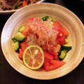 marumaro12's cooksnap of when they made トマトときゅうりのさっぱり和風サラダ.