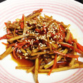 chirokoka's cooksnap of when they made 簡単(*´∀｀)!!ゴボウの皮むき方。.