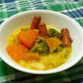 Kαi＊MαMα's cooksnap of when they made 幼稚園弁当にピッタリサイズのソーセー人.