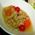 まきすけ☆'s cooksnap of when they made シェフ直伝さっぱりトマト入り塩味のもつ煮.