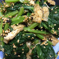 きむみきみき's cooksnap of when they made 小松菜の胡麻和え.