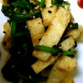 ma___111's cooksnap of when they made ほうれん草と油揚げの胡麻ゴマ和え.