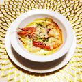 momo4Tra's cooksnap of when they made 海老とホタテのグラタン　サフラン風味.