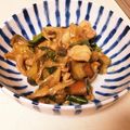 riepan's cooksnap of when they made 鶏肉と野菜の味噌炒め.