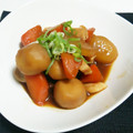 にゃーさﾝ's cooksnap of when they made 。＊里芋と人参と鶏肉の煮物＊。.