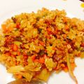 クックZQFT4E☆'s cooksnap of when they made キムチチャーハン.
