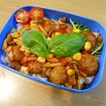 まるピメ子's cooksnap of when they made お弁当に♪簡単リメイクミートボール.