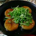 chanlina's cooksnap of when they made 10分で作れます、こってり大根のステーキ.