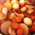 ビエンエチョ's cooksnap of when they made 大根と卵とちくわと鶏の煮物.
