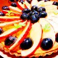 喫茶スノウ's cooksnap of when they made チーズ風味のフルーツタルト.