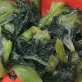 きらり流れ星's cooksnap of when they made 簡単すぎ！　ホウレン草の辛子醤油和え.